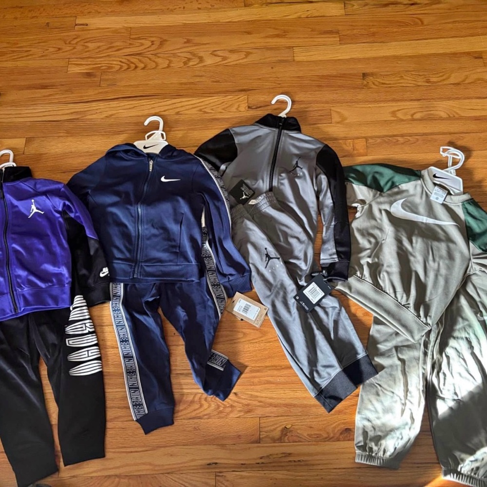 NEW Jordan & Nike 2pc Sets Kids' Tracksuit Sets Bundle Deal